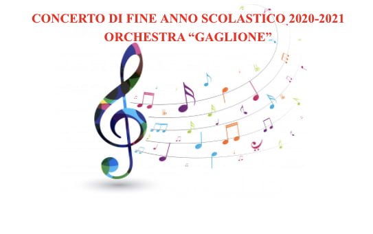 Concerto di fine anno scolastico 2020 - 2021