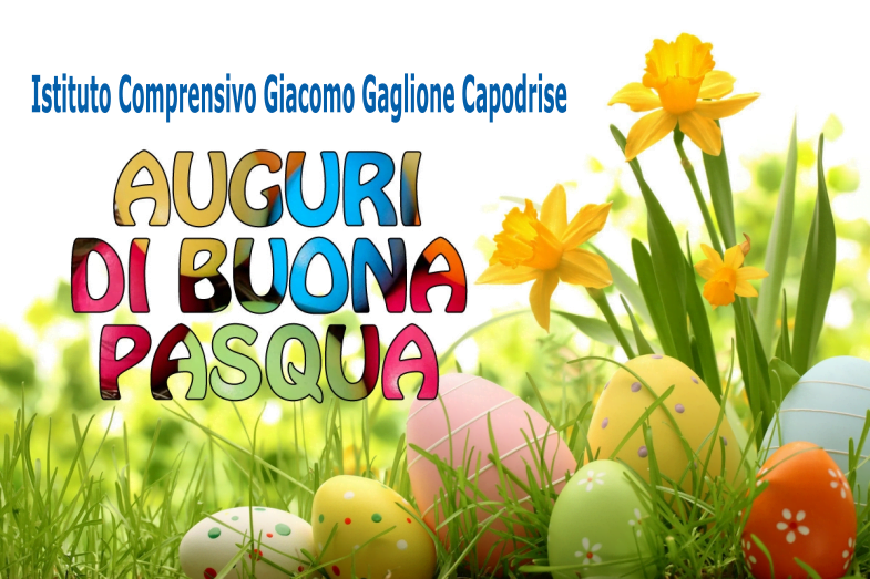 Comunicazione sospensione attività didattiche e Auguri per le festività pasquali